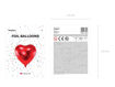 Picture of FOIL BALLOON HEART RED 18 INCH